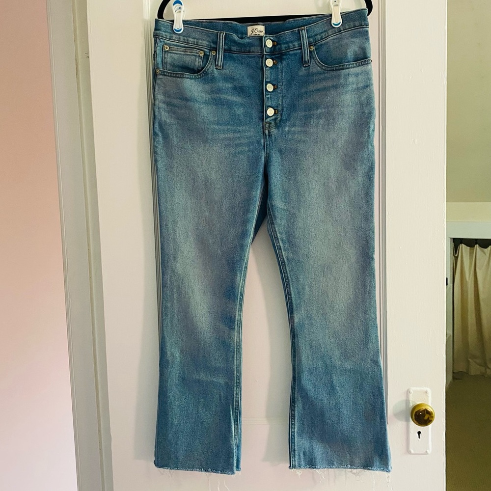 J.Crew Button Fly Ankle Jean